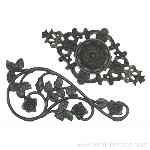 Ornamental fence gate wrought iron